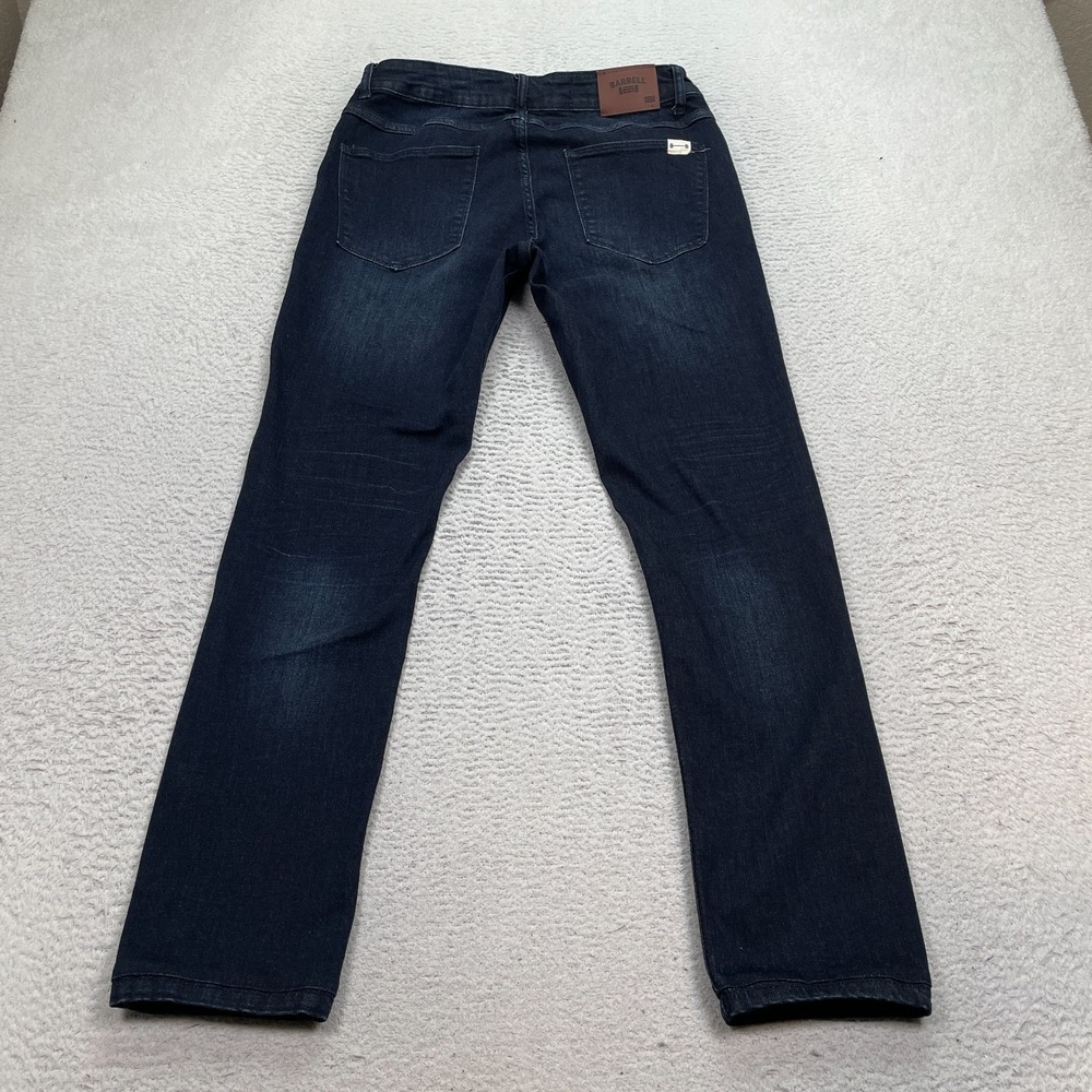 Barbell Apparel Jeans Men's Size 30X30 Denim Gym Athletic Blue - Picture 9 of 10